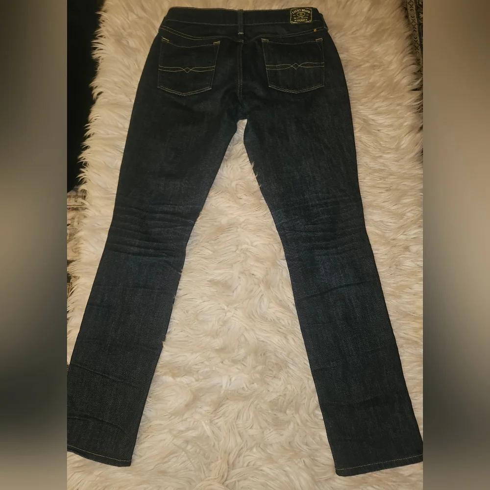 Lucky Brand Zoe Skinny Jeans – Size 6 – Classic Dark Wash Denim